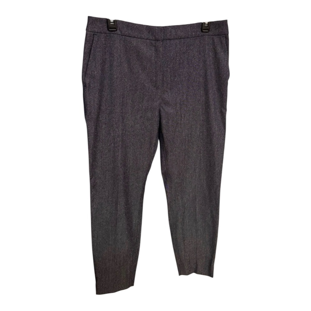 NWT MaxMara Ultramarine Charcoal Navy Trousers - Sz 12